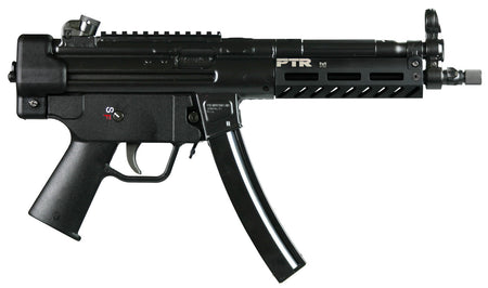 PTR 601 9CT 9mm Luger Pistol 8.86" 30+1 Black, Threaded 1/2x28 Barrel with Top Rail