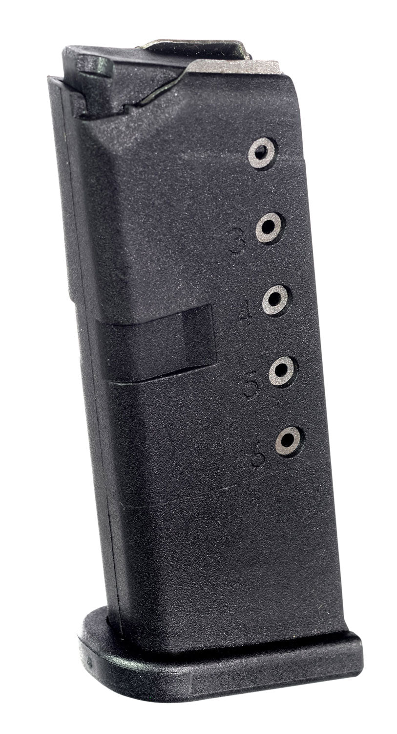 ProMag GLK12 Glock 43 9mm Luger 6-Round Black Polymer Magazine