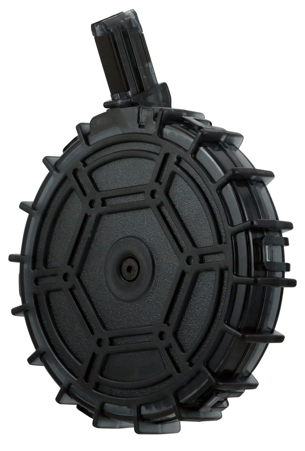 ProMag REMA4 Remington 597 .22 LR 70-Round Drum Magazine Smoke Polycarbonate