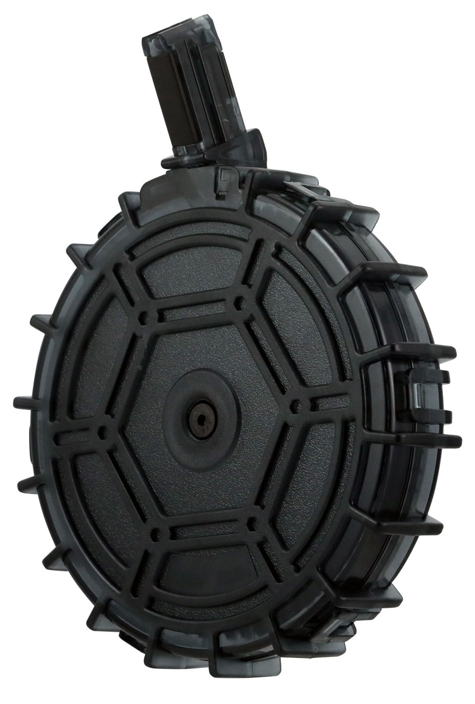 ProMag REMA4 Remington 597 .22 LR 70-Round Drum Magazine Smoke Polycarbonate