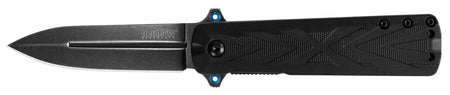 Kershaw Barstow 3960 3" Folding Plain Spear Point Black Oxide BlackWash 8Cr13MoV SS Blade Glass-Filled Nylon Handle