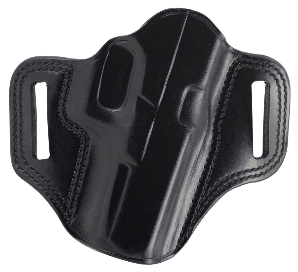 Galco Combat Master CM228B OWB Pancake Belt Holster Black Leather Glock 20/21/37 RH