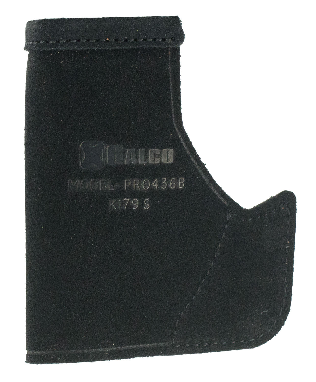 Galco Pocket Protector PRO436B Black Leather Front Pocket Holster Ruger LCP/Diamondback DB Ambidextrous