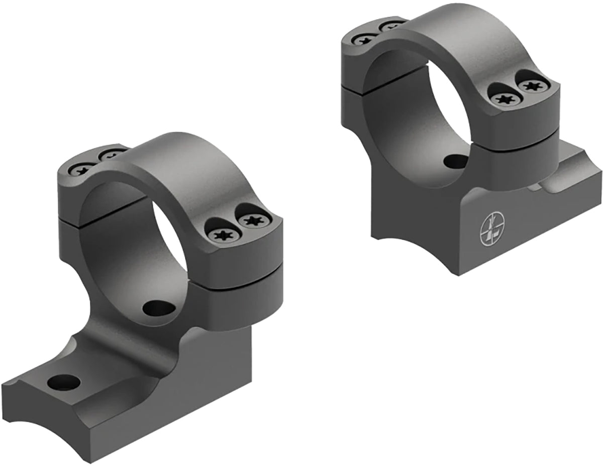 Leupold BackCountry Ring Mount for Savage 10/110 Round Receiver Matte Black 171100