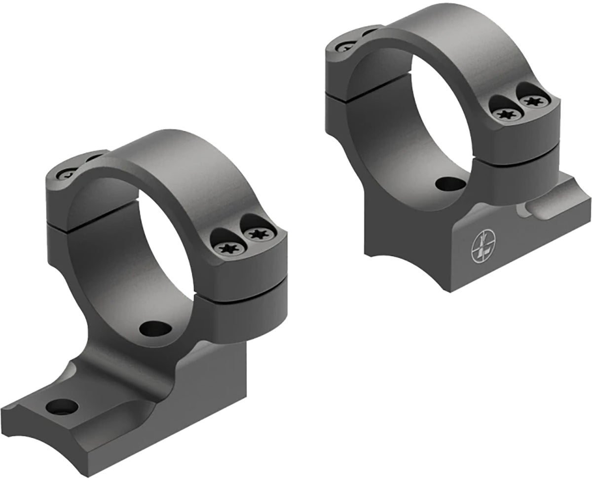 Leupold BackCountry Ring Mount for Savage 10/110 Round Receiver 30mm Maintube Matte Black 171114