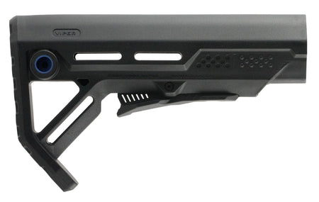 Strike Industries MOD1 Mil-Spec AR-15 M16 Stock Black Blue Accent Synthetic
