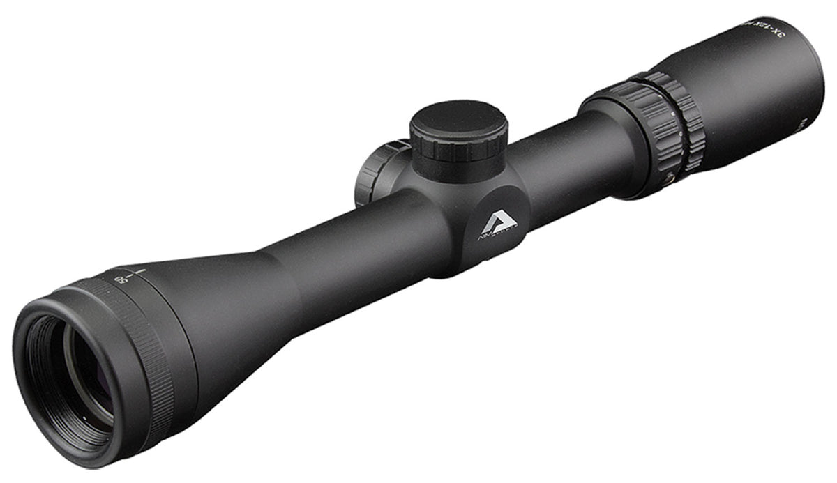 Aim Sports Scout Long Eye Relief Riflescope 3-12x32mm AO Black Anodized