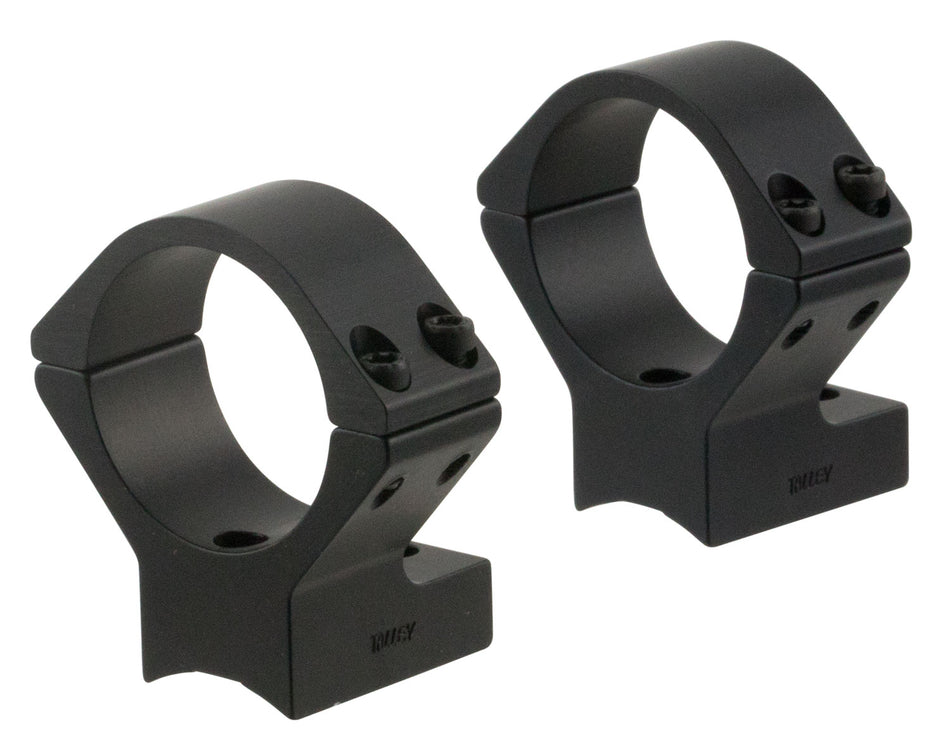 Talley 930711 Browning BLR BAR BPR Low Ring Scope Mount Combo Black Anodized 1-Inch Tube