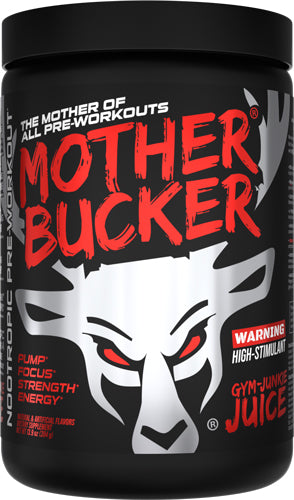 BUCKED UP PRE-WORKOUT MOTHER BUCKER GYM JUNKIE JUICE 20 SRV