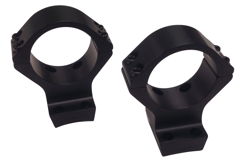 Talley 940735 1" Scope Ring Base Combo Browning X-Bolt Medium Rings Black Anodized Aluminum
