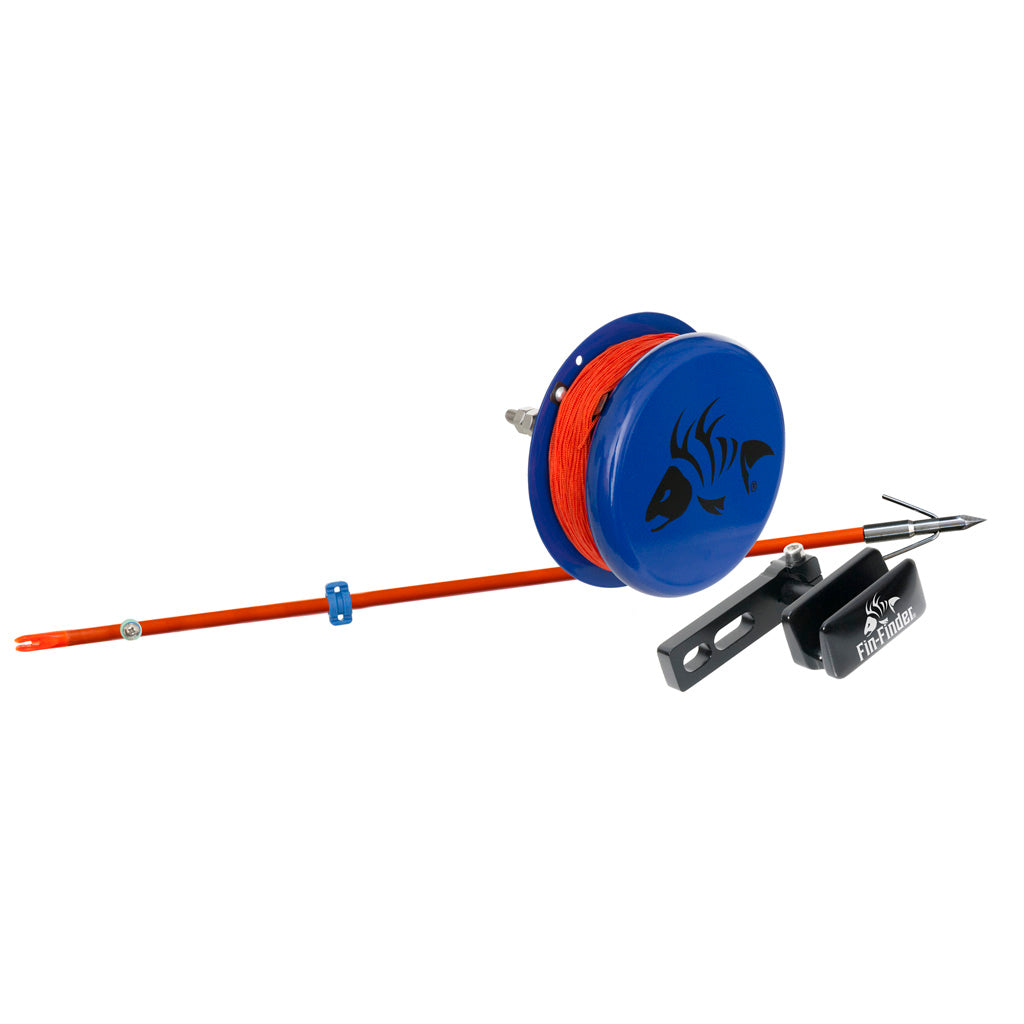 Fin Finder Raider Pro Bowfishing Kit with Arrow, HD Reel, and Arrow Rest