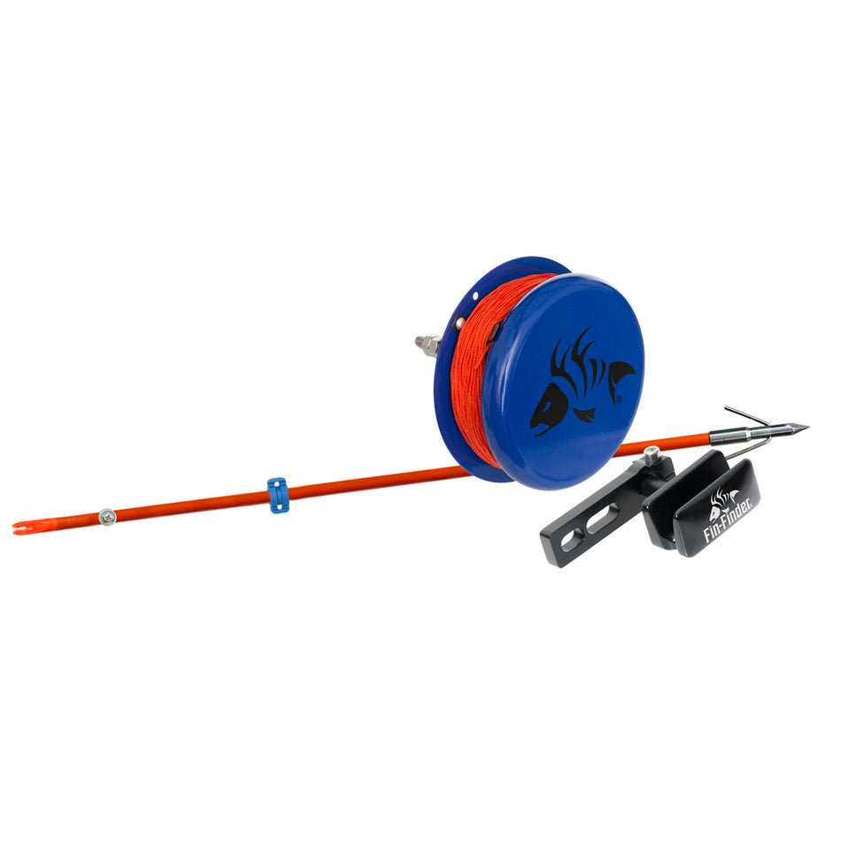 Fin Finder Raider Pro Bowfishing Kit with Arrow, HD Reel, and Arrow Rest