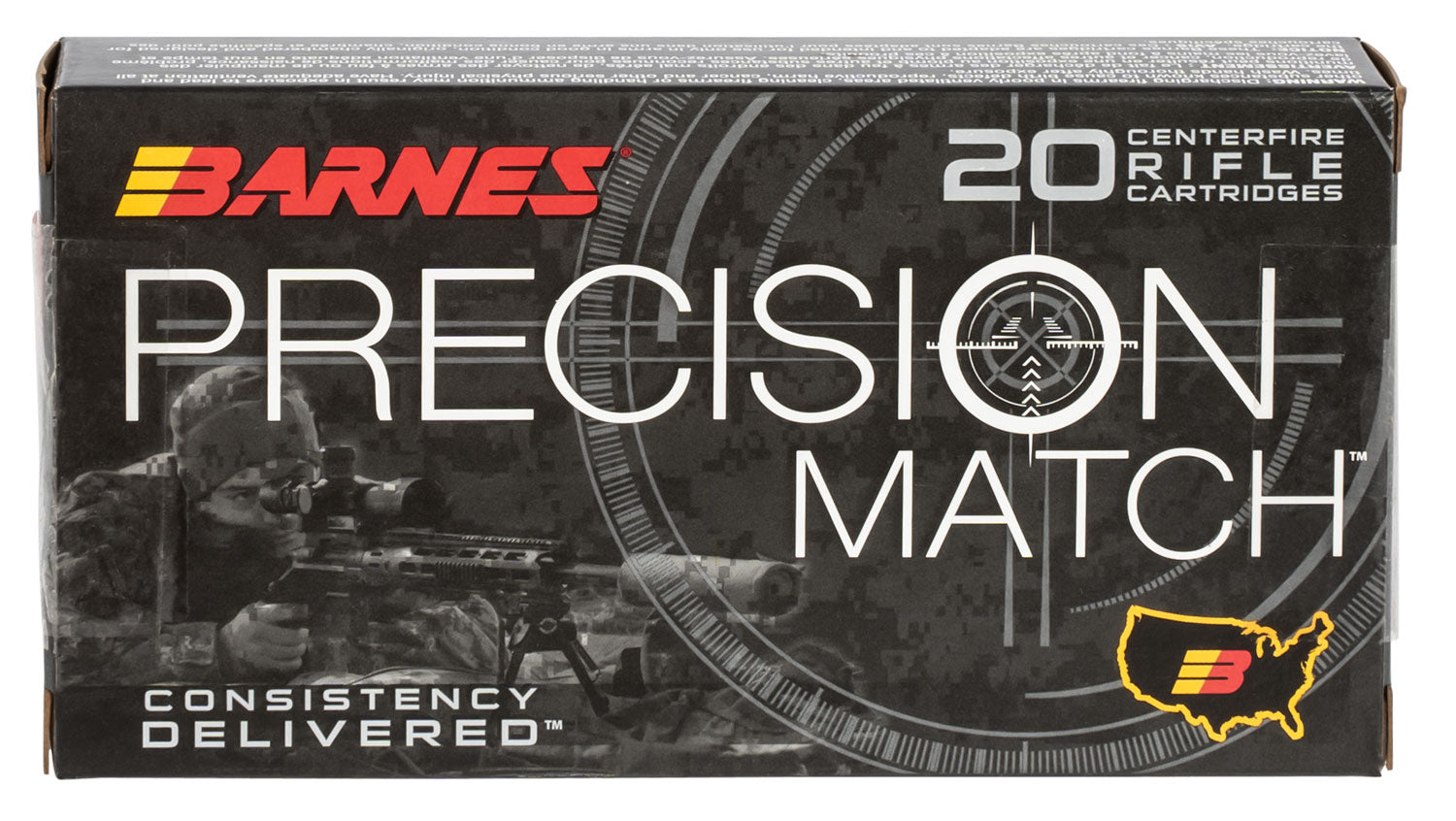 Barnes 6mm Creedmoor 30814 Precision Match Open Tip Match Boat Tail 112 Grain
