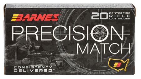 Barnes 6mm Creedmoor 30814 Precision Match Open Tip Match Boat Tail 112 Grain