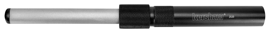 Kershaw 2535 Ultra-Tek Diamond Knife Sharpener 9" Fine 600-Grit – Aircraft Aluminum Black Handle