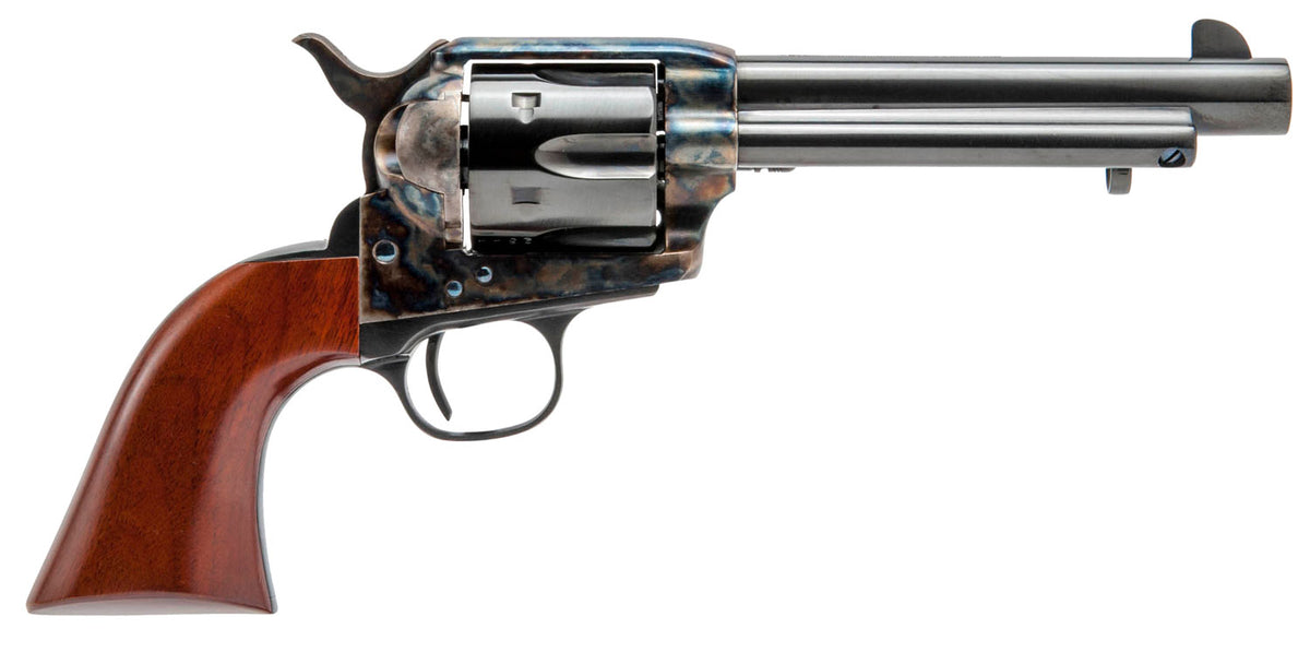 Cimarron MP411 Model P .45 Colt 6-Shot Single-Action Revolver, 5.5" Barrel, Case Hardened Frame, Walnut Grip