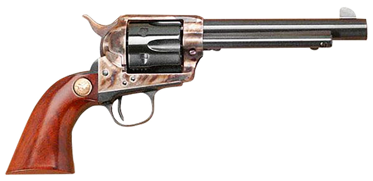 Cimarron MP401 Model P .357 Mag/.38 Special 6-Shot 5.50" Blued Steel Walnut Revolver