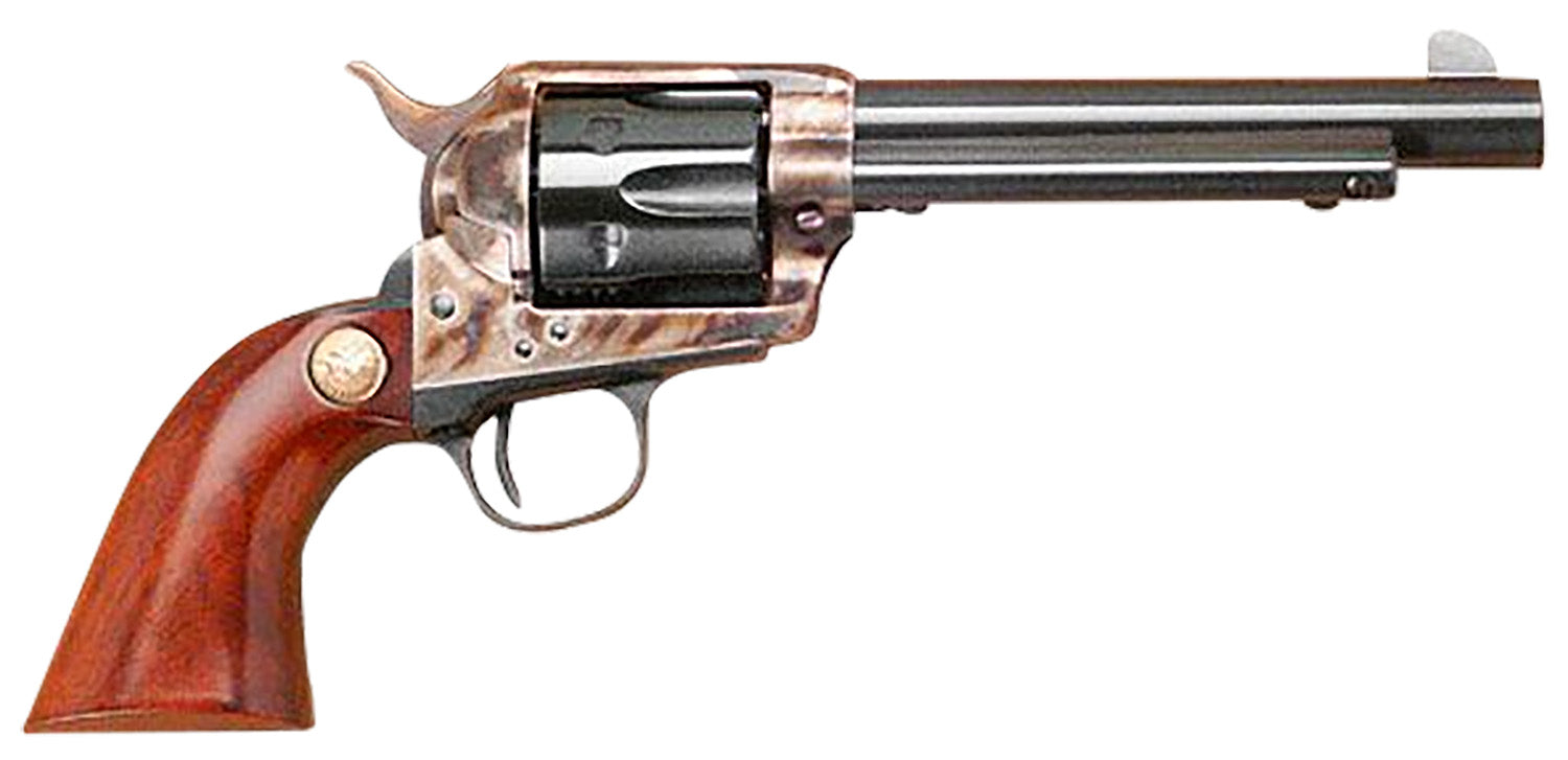 Cimarron MP401 Model P .357 Mag/.38 Special 6-Shot 5.50" Blued Steel Walnut Revolver