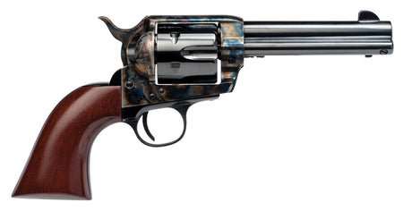 Cimarron PP400 Frontier Pre-War (1896-1940) .38 Special/.357 Mag 6-Shot Revolver, 4.75" Blued Barrel, Color Case Hardened Frame, Walnut Grip
