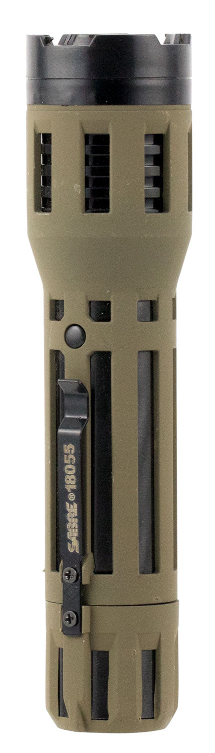 Sabre Tactical Stun Gun S2000SFG with LED Flashlight 2.51 uC Green Holster Included