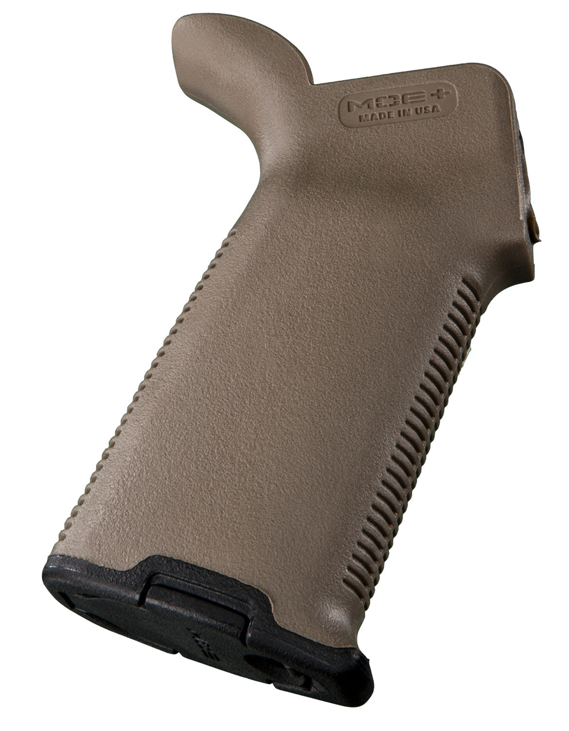 Magpul MAG416-FDE MOE+ Textured FDE Polymer Grip with Rubber Wrap for AR-15, M4