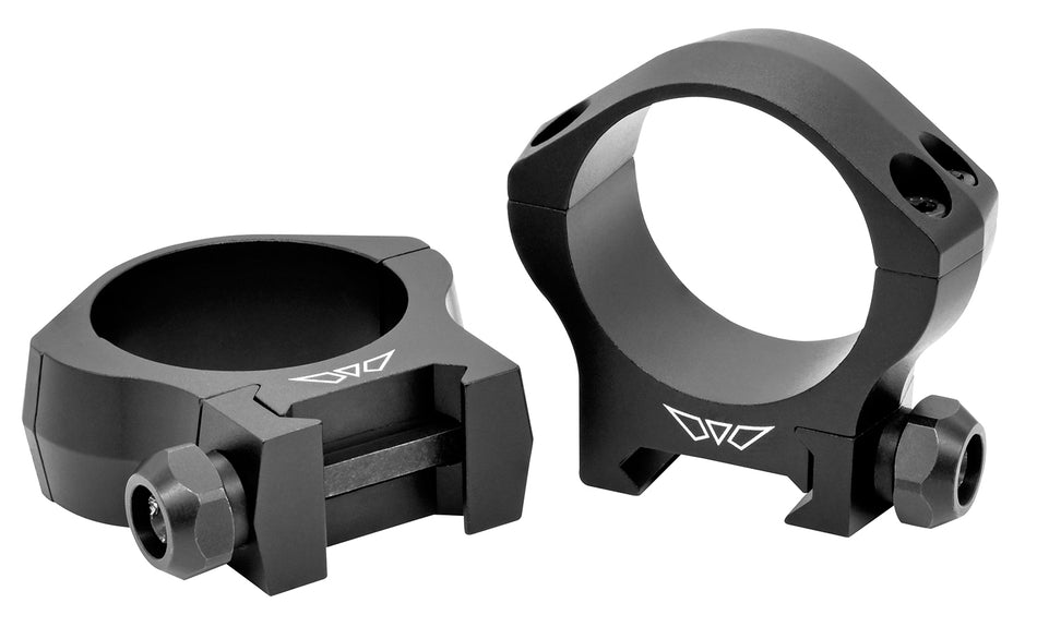 Warne Mountain Tech 7220M 34mm Low Scope Ring Set Matte Black 0 MOA