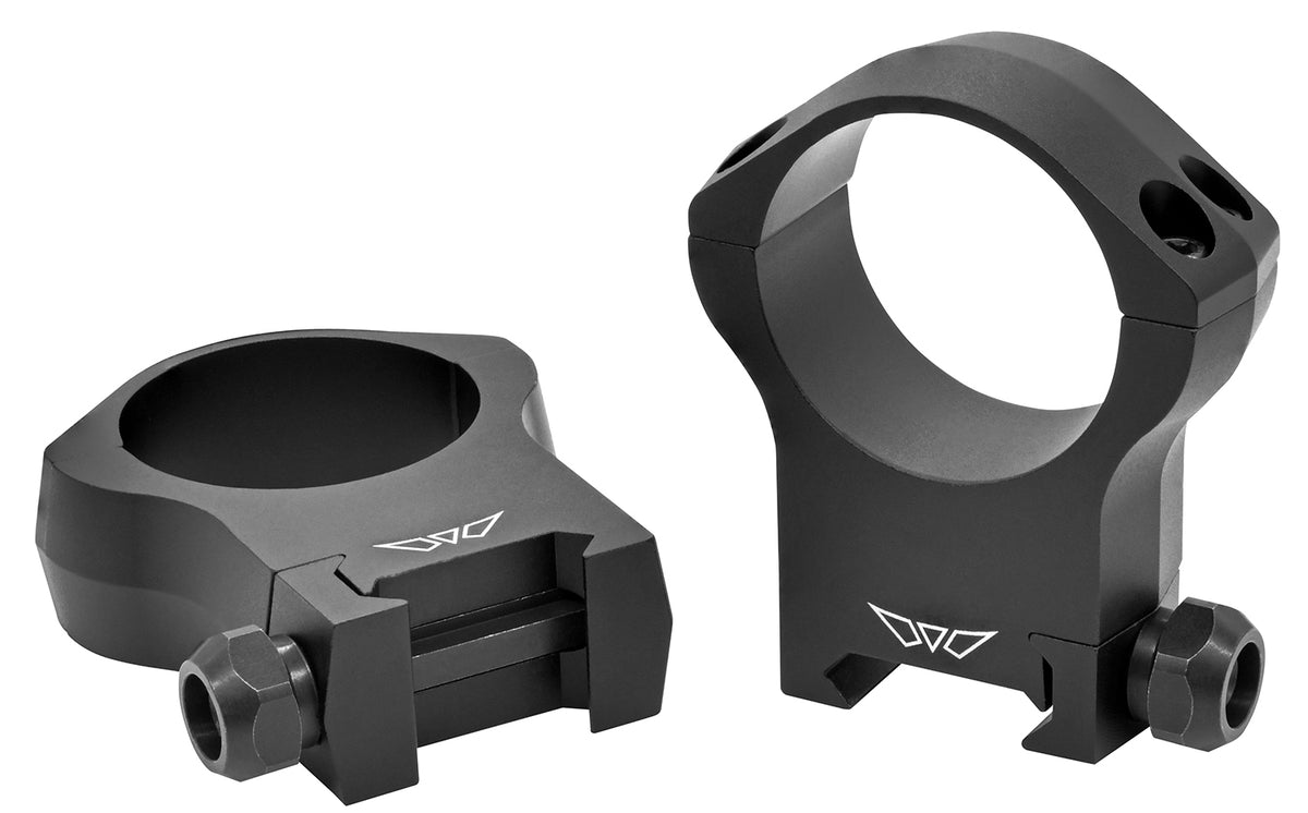Warne Mountain Tech 7224M 34mm Ultra High Scope Ring Set Matte Black 0 MOA