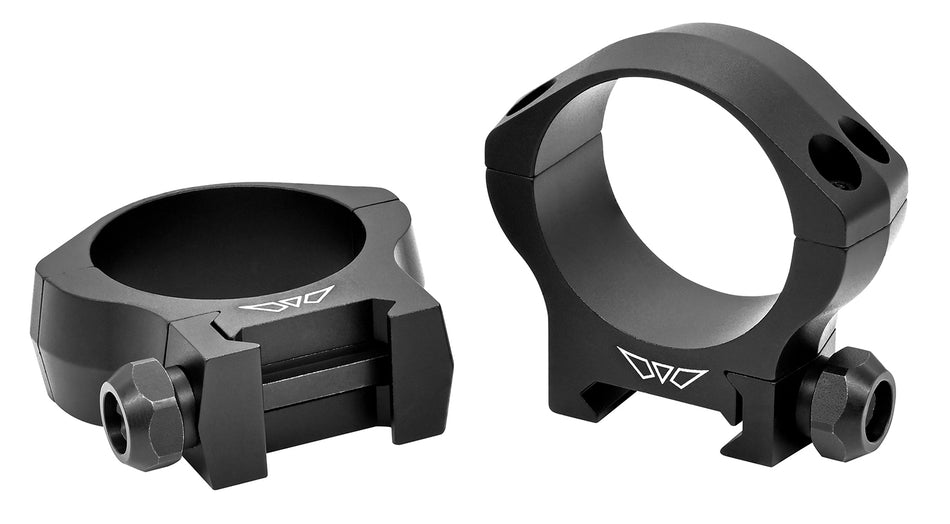 Warne Mountain Tech 7240M 35mm Low Scope Ring Set Matte Black 0 MOA