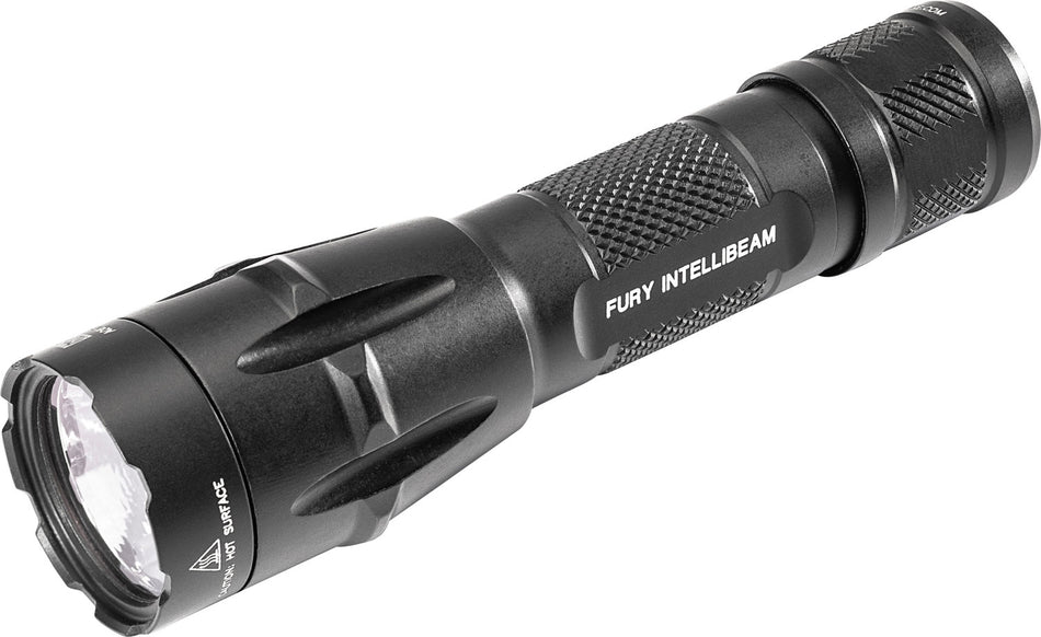 SureFire Fury IntelliBeam FURYIBDF Dual Fuel Auto-Adjust Flashlight Black 1500 Lumen LED