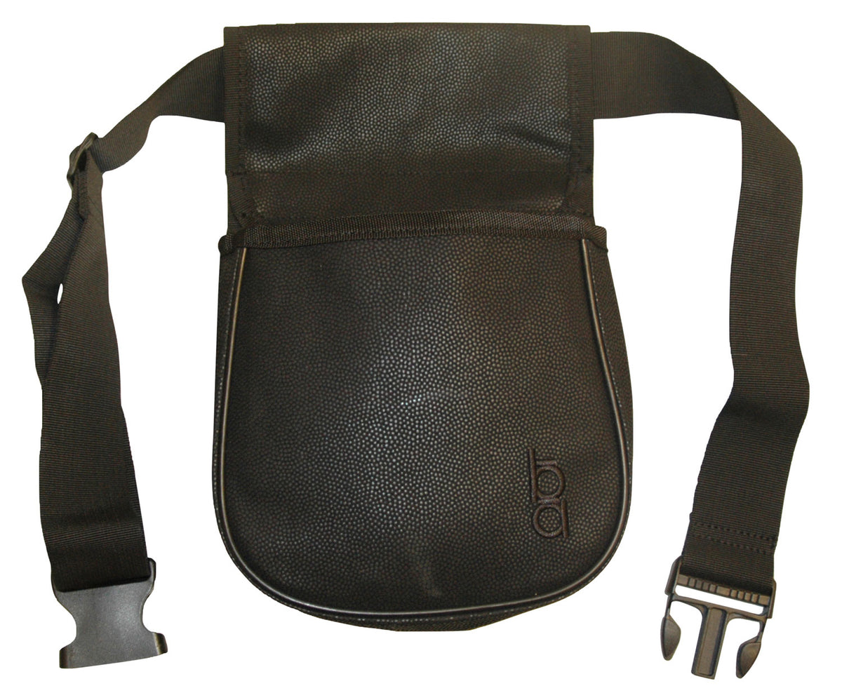 Bob Allen 23284 Leather Classic Divided Shell Pouch 50 Round Belt Mounted