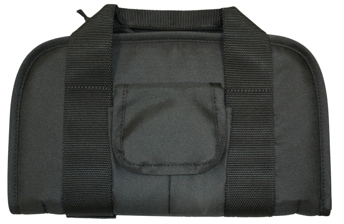Bob Allen 79010 Max-Ops Large 13" Handgun Case Black Water Resistant Coated Poly Foam Padded