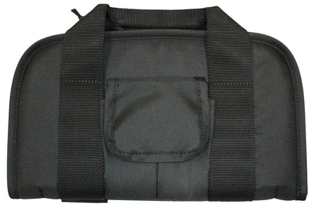 Bob Allen 79010 Max-Ops Large 13" Handgun Case Black Water Resistant Coated Poly Foam Padded