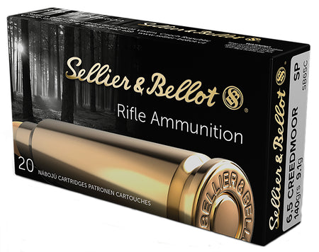 Sellier & Bellot (S&B) 6.5mm Creedmoor SB65C 754908512607 Soft Point SP 140 Grain