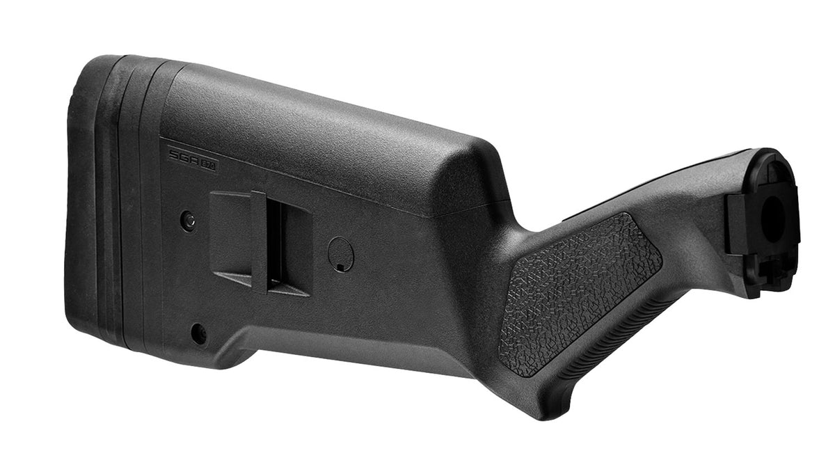 Magpul SGA Stock Black Ambidextrous Fixed Buttstock for Remington 870 12 GA MAG460-BLK