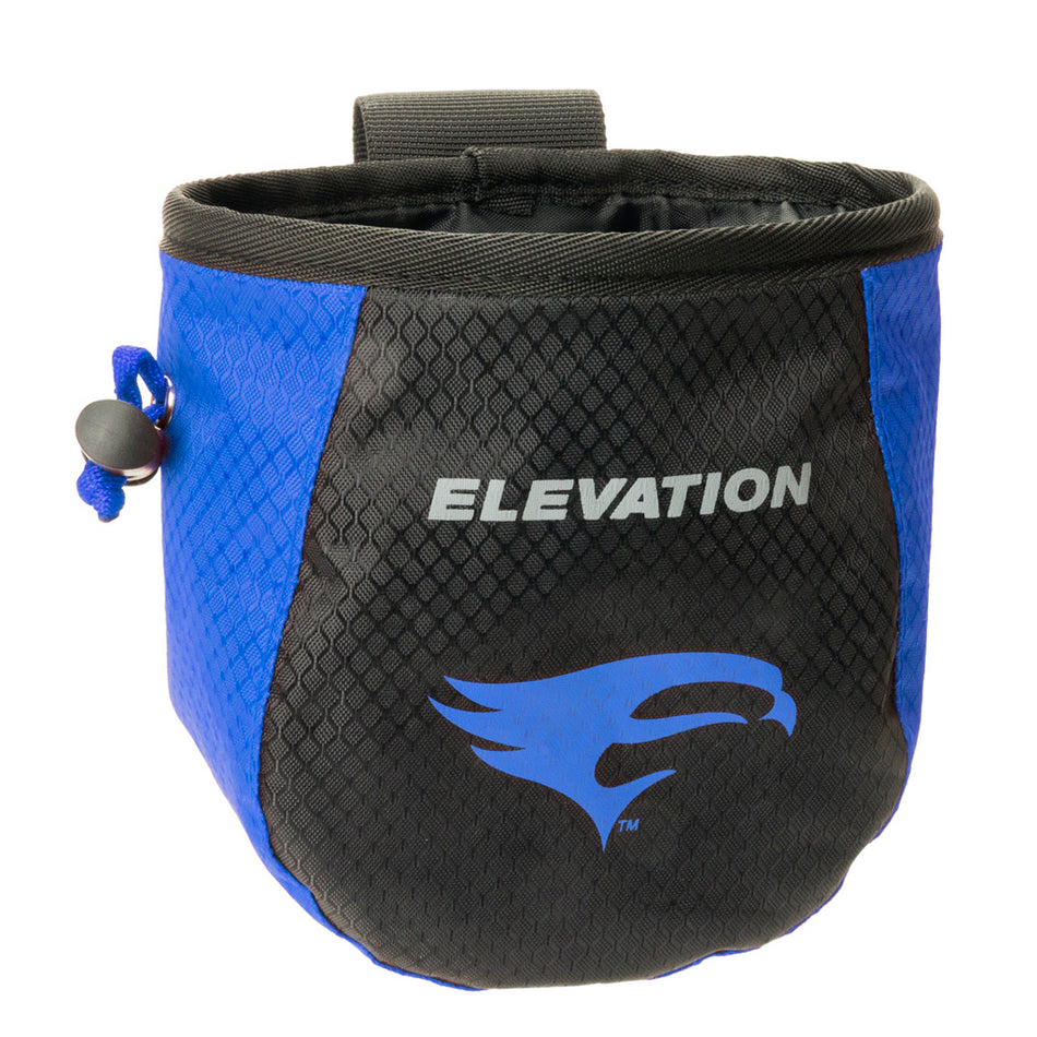 Elevation Pro Black/Blue Archery Release Pouch Quick-Draw Closure