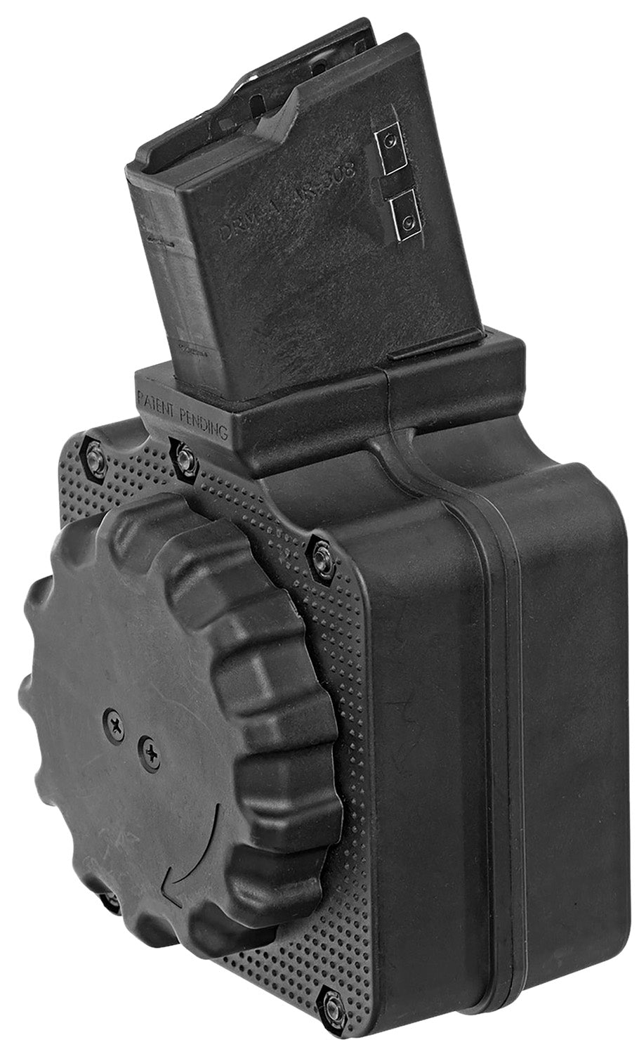 ProMag DRMA1 AR-10 .308 Win 50-Round Drum Magazine Black Zytel Polymer