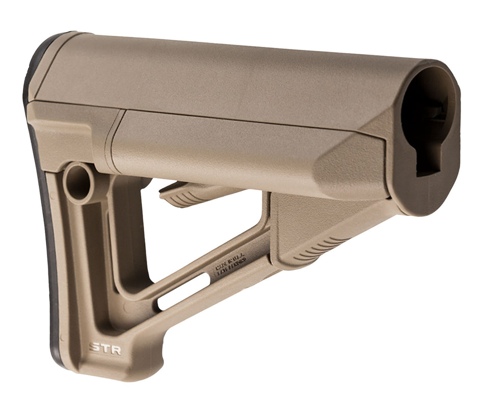Magpul STR Carbine Stock FDE AR-15 M16 M4 Mil-Spec Receiver Extension MAG470-FDE