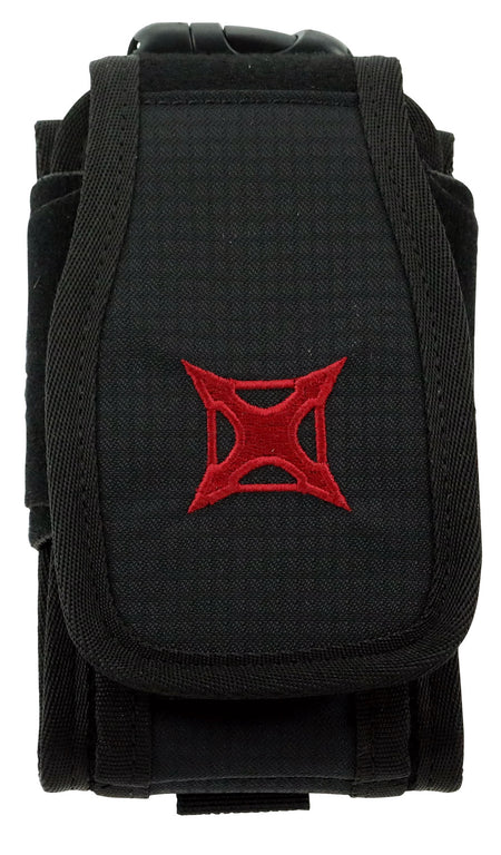 Vertx VTX5140BK Black Cordura Phone/Multi-Tool Pouch 7" x 4" x 2" Velcro Closing