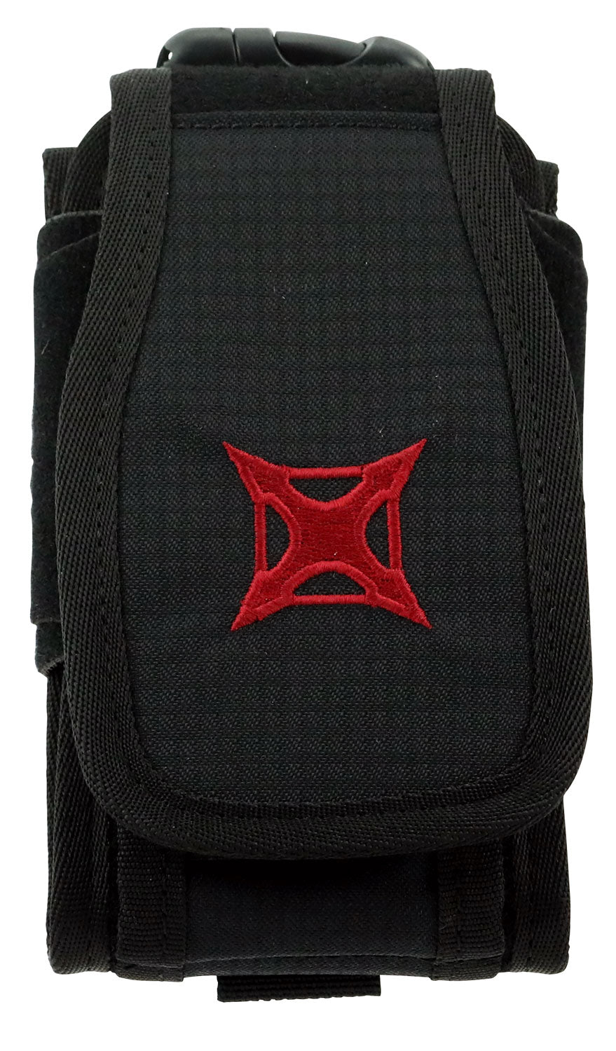 Vertx VTX5140BK Black Cordura Phone/Multi-Tool Pouch 7" x 4" x 2" Velcro Closing