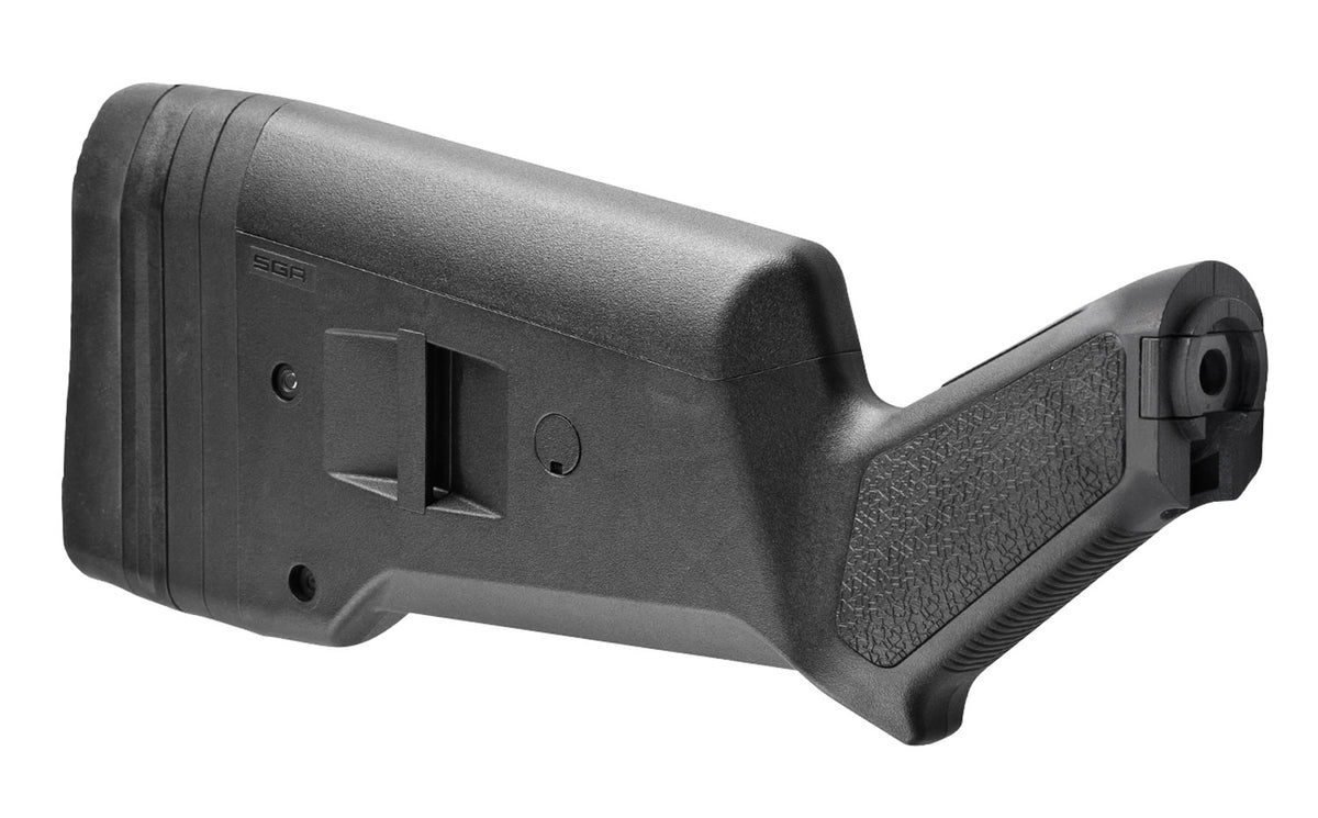 Magpul SGA Black Synthetic Buttstock Ambidextrous for Mossberg 500, 590, 590A1 Shotguns (MAG490-BLK)