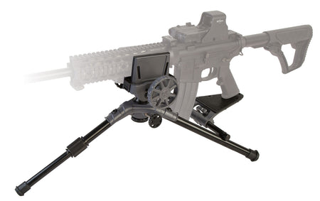 Caldwell 821400 Precision Turret Shooting Rest Aluminum Black 22.40 x 5.50 Inch