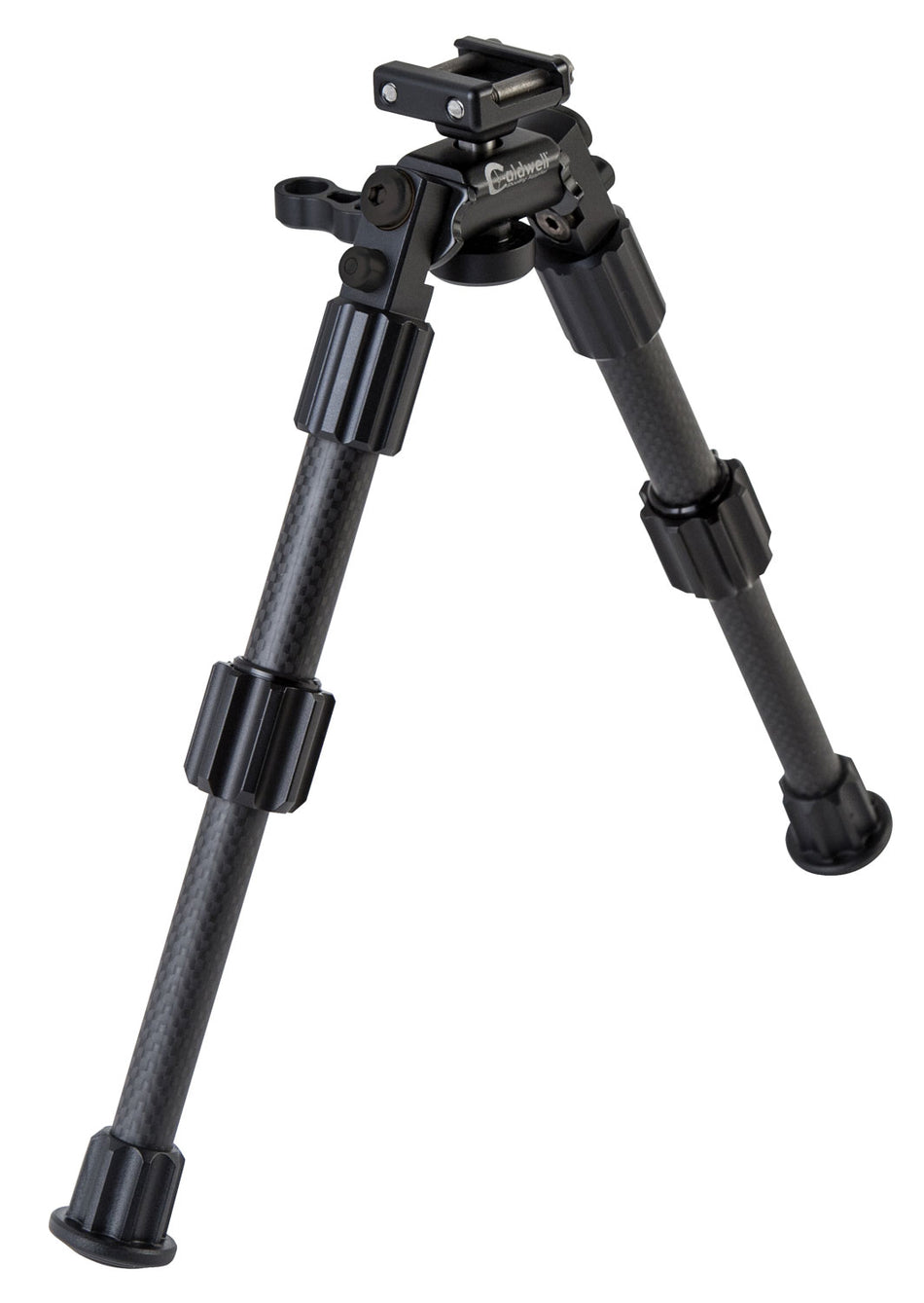 Caldwell Accumax Premium Carbon Fiber Pic Rail Bipod 6-9" Black