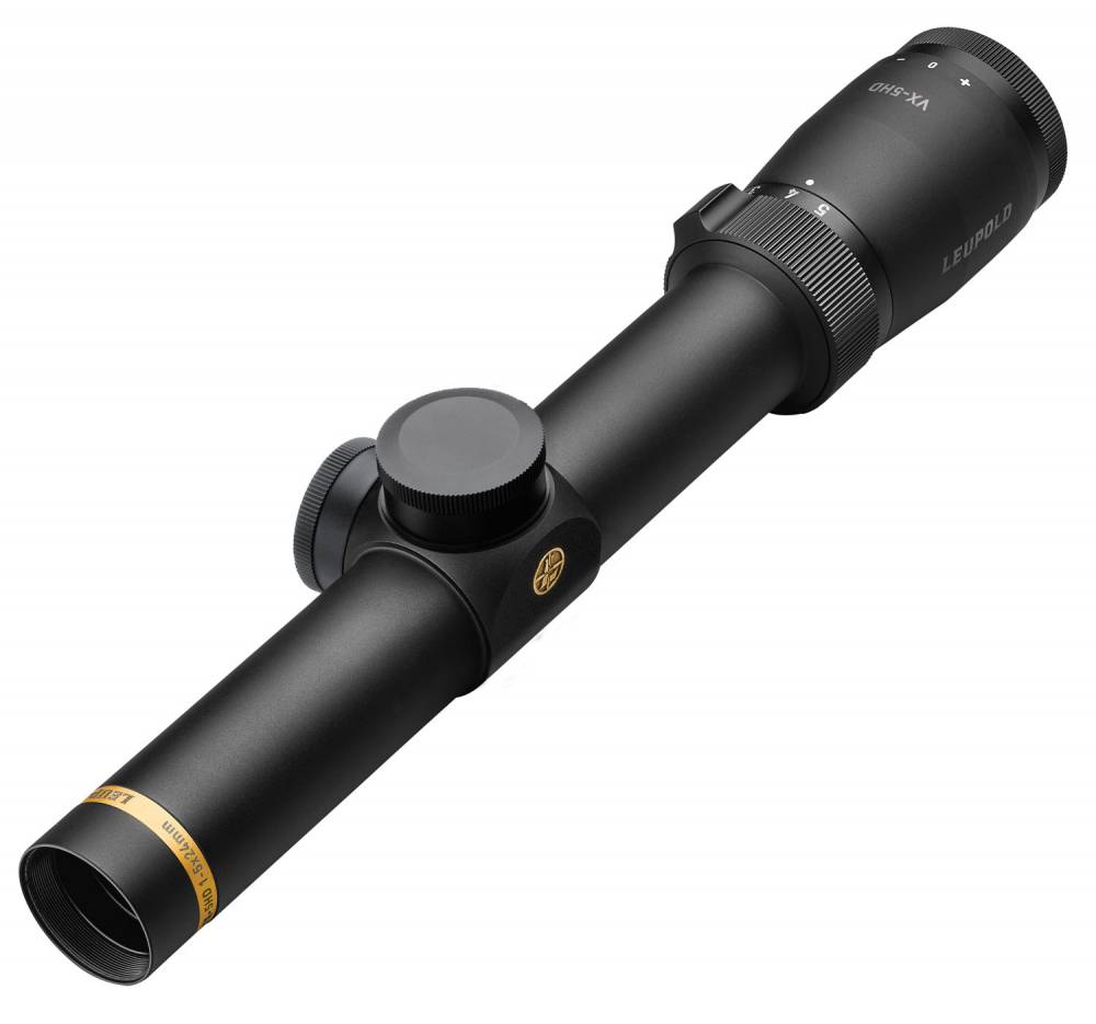 Leupold 171384 VX-5HD 1-5x24mm Duplex SFP Scope 30mm Tube Matte Black