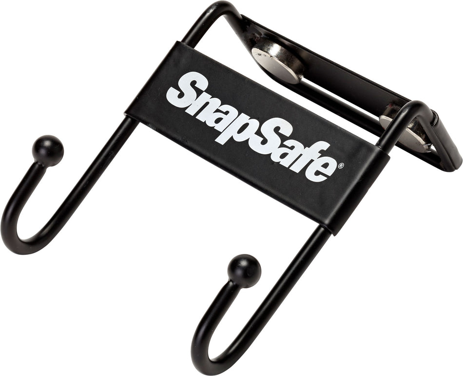 SnapSafe 75911 Magnetic Safe Corner Hook Black Steel 15 lb Capacity
