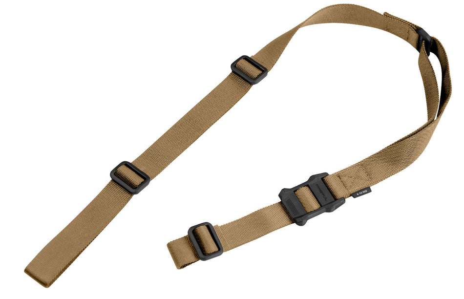 Magpul MS1 Sling MAG513COY Adjustable Two-Point Coyote Nylon 48" to 60" Rifle