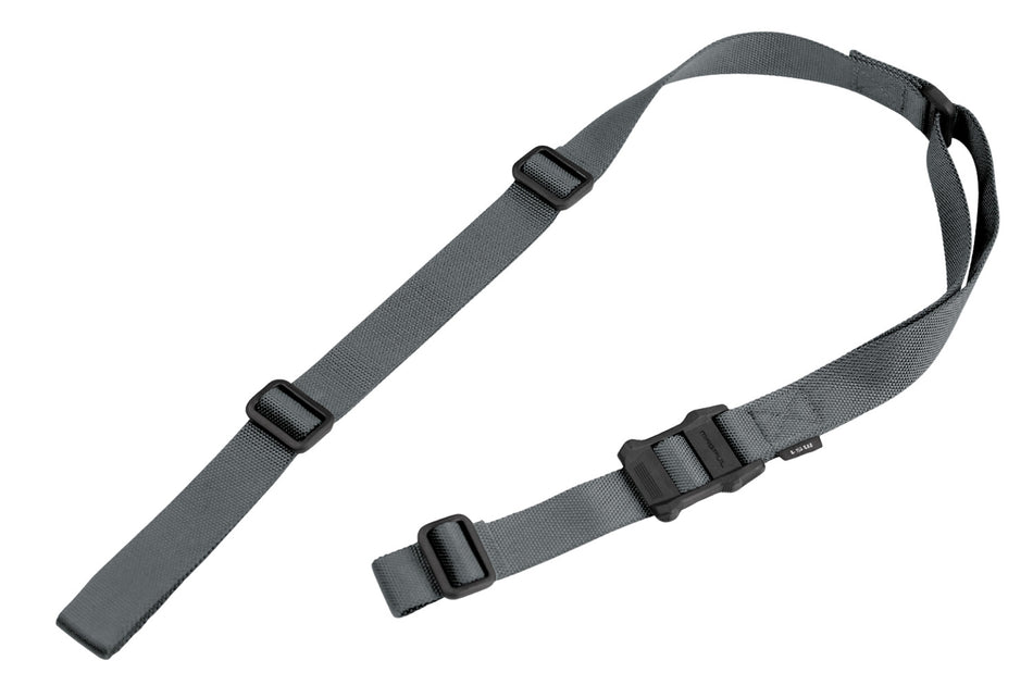 Magpul MS1 Sling MAG513GRY Adjustable Two-Point Gray Nylon 48" to 60" Rifle