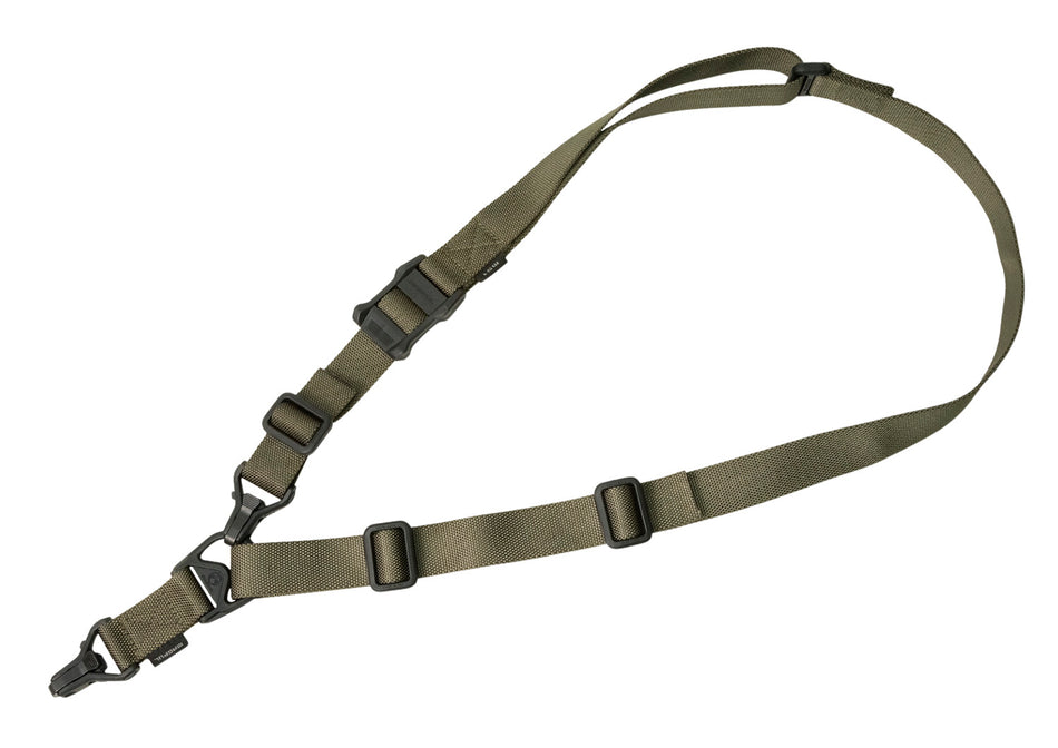 Magpul MS3 Gen2 Sling MAG514RGR Ranger Green Nylon Adjustable One/Two Point 48"-60" Rifle