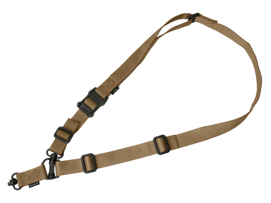 Magpul MS4 GEN2 Sling Coyote Tan Adjustable 48"-60" OAL One-Two Point AR Platform