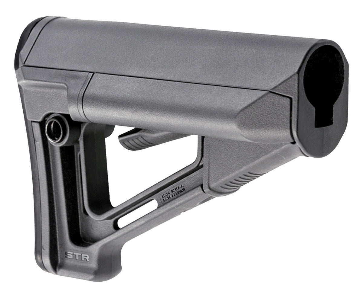 Magpul STR Storage Carbine Stock Stealth Gray Polymer, Mil-Spec Tube, AR-15/M16/M4 (MAG470-GRY)