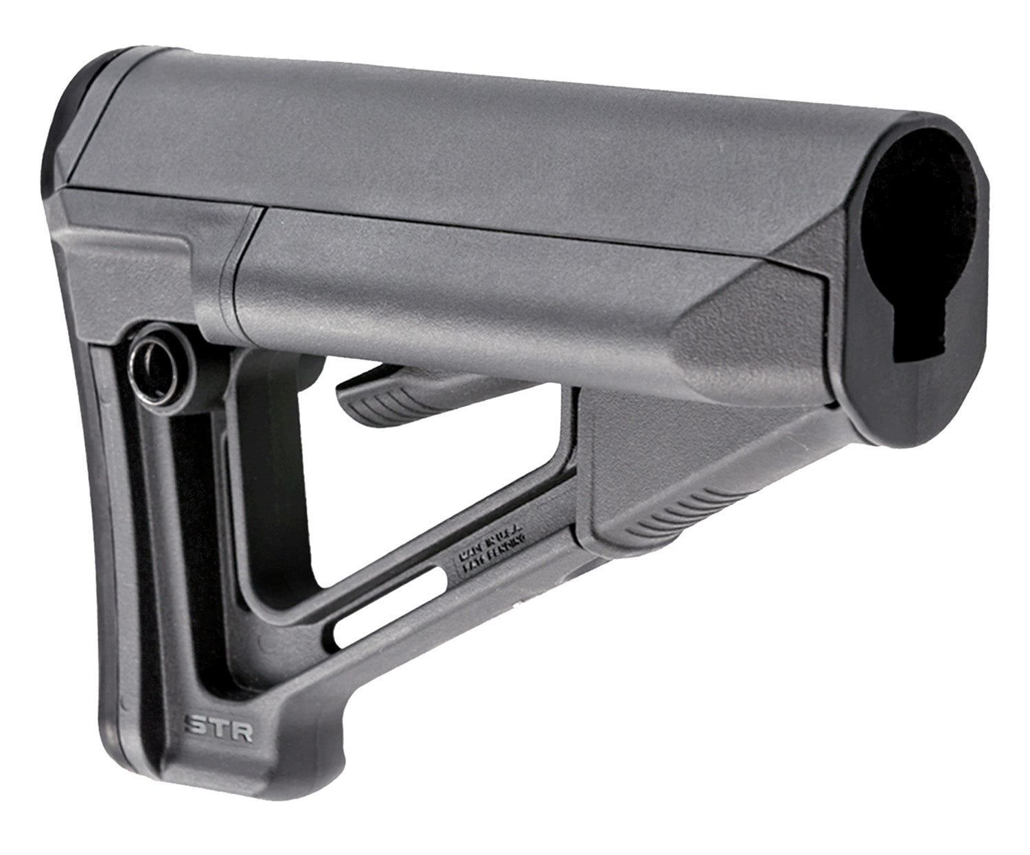 Magpul STR Storage Carbine Stock Stealth Gray Polymer, Mil-Spec Tube, AR-15/M16/M4 (MAG470-GRY)
